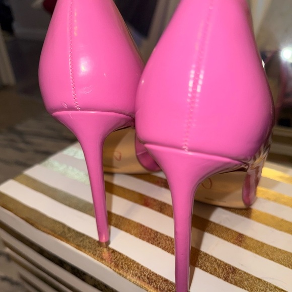 ANNE MICHELLE PUMPS POINTED TOE CONDITION-39 BARBIE PINK size 38 - Picture 8 of 10